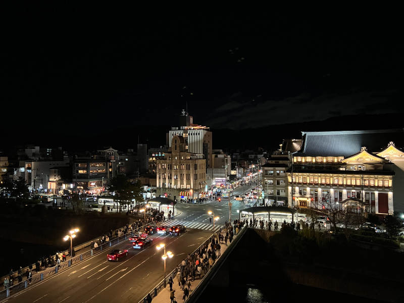 東華菜館にて新年会