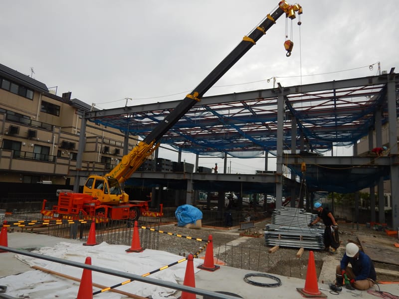 イトマンスイミングスクール京都校新築工事