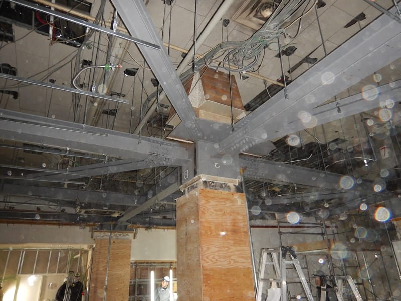 京福電鉄帷子ノ辻駅ビル駅舎部耐震補強工事　2期工事