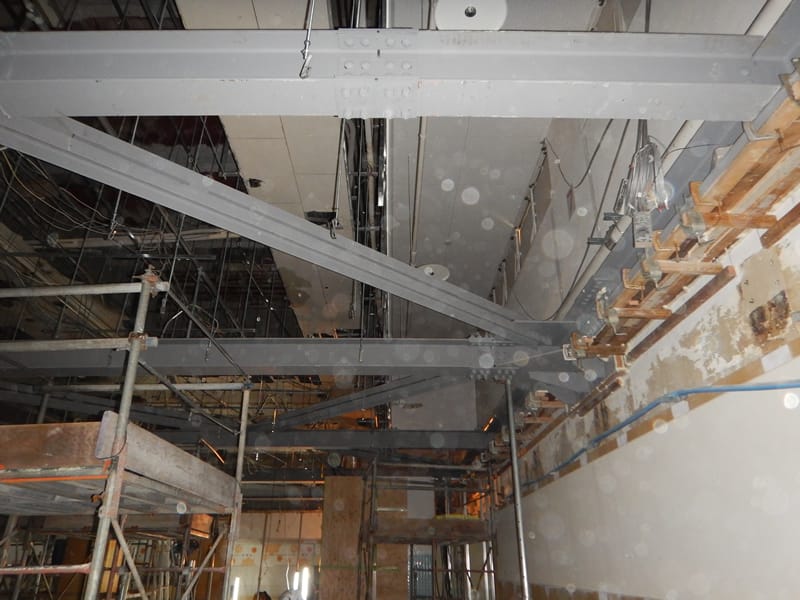 京福電鉄帷子ノ辻駅ビル駅舎部耐震補強工事　2期工事