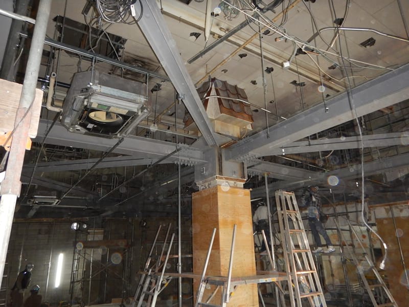 京福電鉄帷子ノ辻駅ビル駅舎部耐震補強工事　2期工事