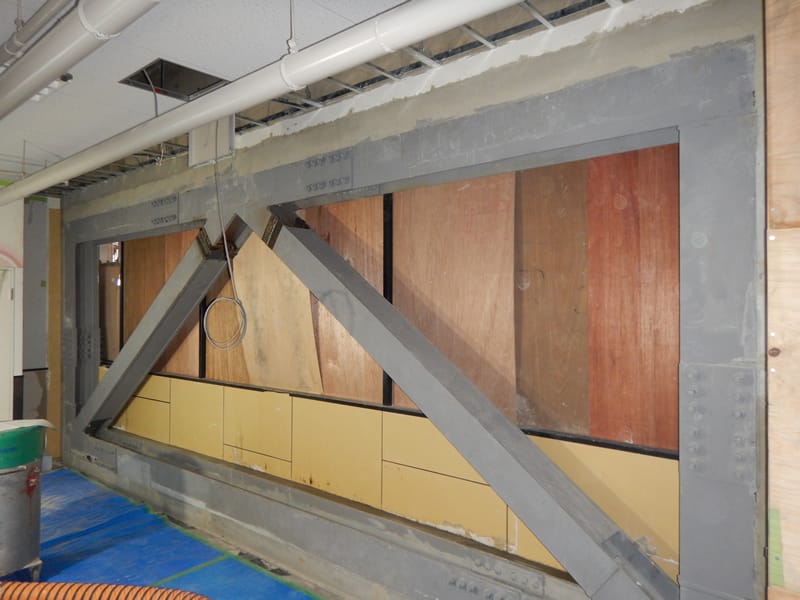 京福電鉄帷子ノ辻駅ビル駅舎部耐震補強工事　2期工事