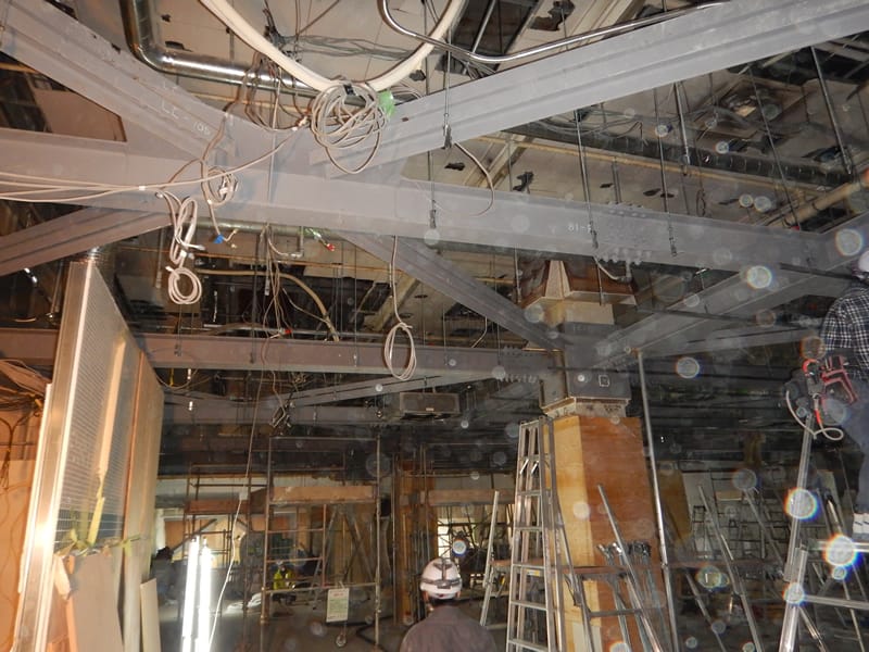 京福電鉄帷子ノ辻駅ビル駅舎部耐震補強工事　2期工事