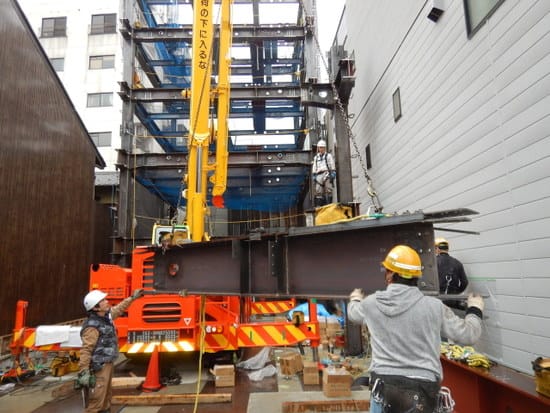 宮川町のお茶屋併用住宅新築工事