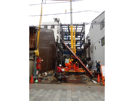 宮川町のお茶屋併用住宅新築工事