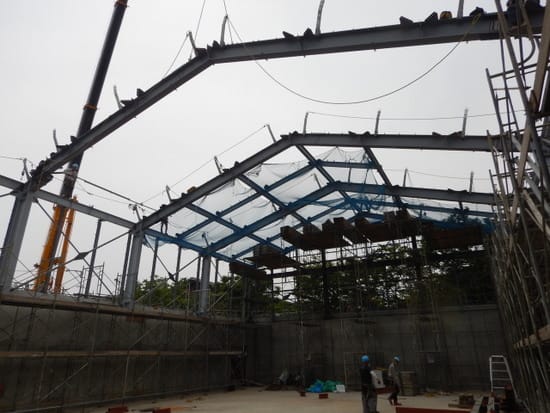 (仮称)同志社中学校･高等学校南体育館及び付属棟建設工事　Ⅱ期