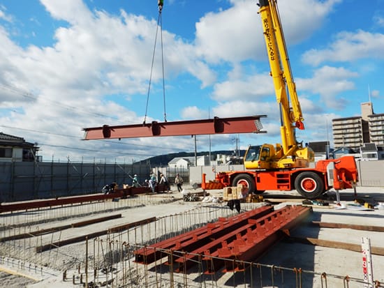 長岡京神足倉庫建築工事
