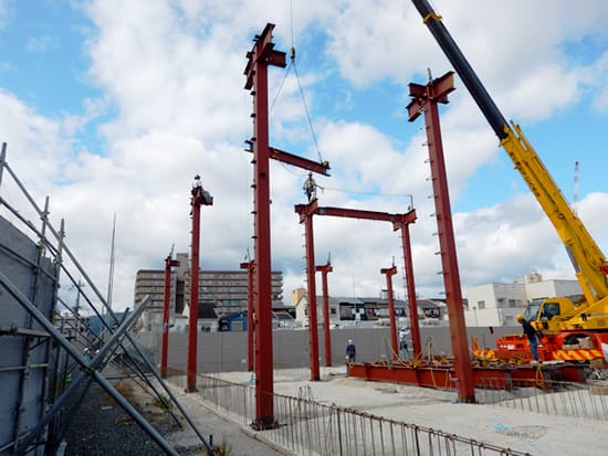 長岡京神足倉庫建築工事