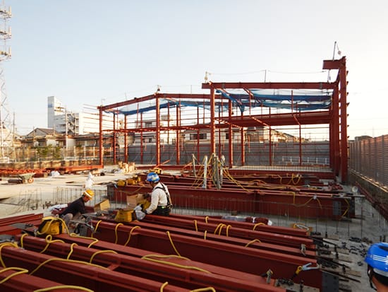 長岡京神足倉庫建築工事