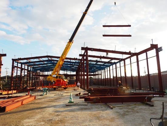 長岡京神足倉庫建築工事