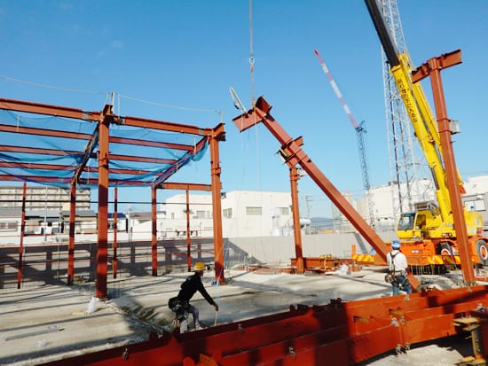 長岡京神足倉庫建築工事