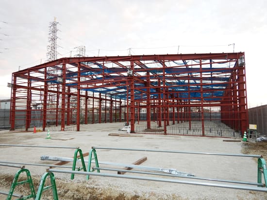 長岡京神足倉庫建築工事