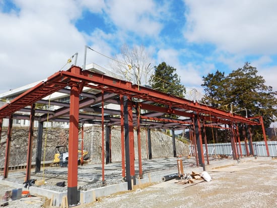 さとおか防災コミュニティセンター新築工事