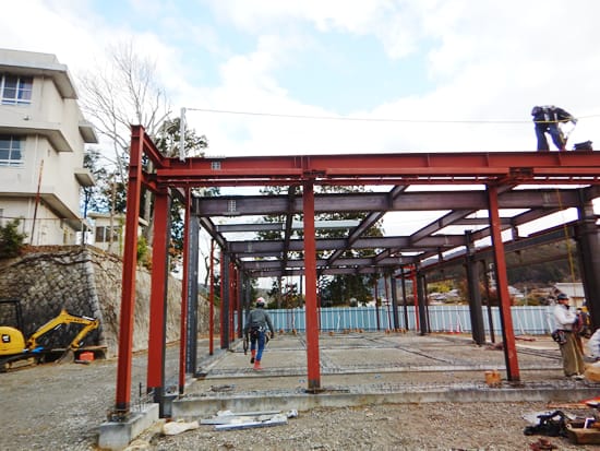 さとおか防災コミュニティセンター新築工事