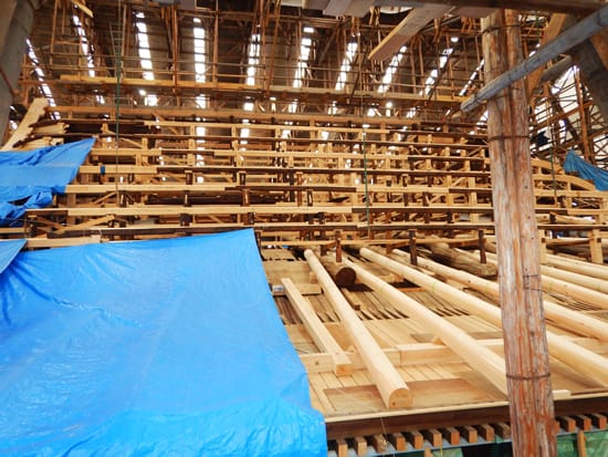 某重要文化財保存修理工事