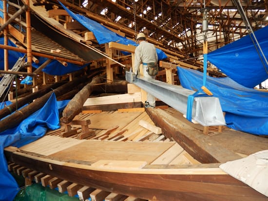 某重要文化財保存修理工事