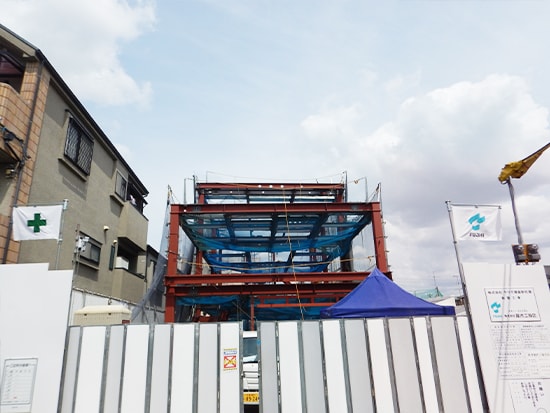 ヤマダ建装新社屋新築工事