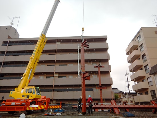 南区上鳥羽高畠町倉庫新築工事