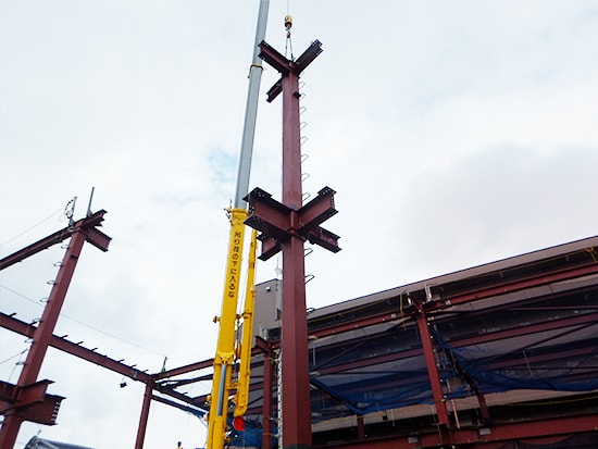 南区上鳥羽高畠町倉庫新築工事