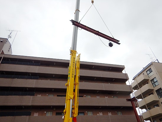 南区上鳥羽高畠町倉庫新築工事