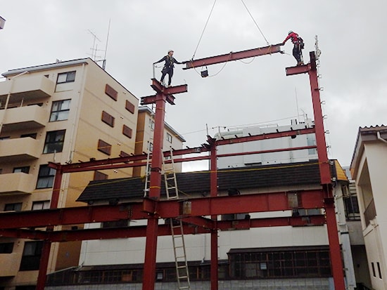 南区上鳥羽高畠町倉庫新築工事