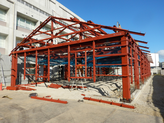 大山崎中学校給食棟整備工事