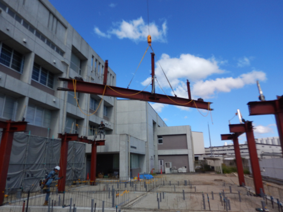 大山崎中学校給食棟整備工事