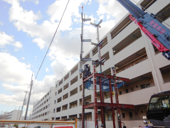 府営住宅西大久保団地（第14号棟）エレベーター棟増築工事