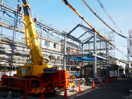 倉庫棟(松田邸跡)新築工事