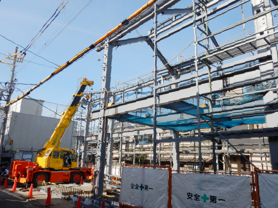 倉庫棟(松田邸跡)新築工事