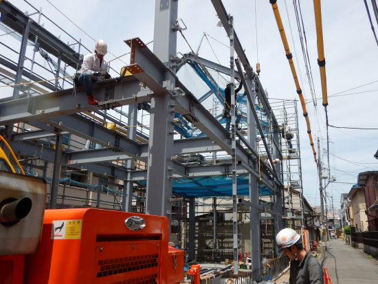 倉庫棟(松田邸跡)新築工事