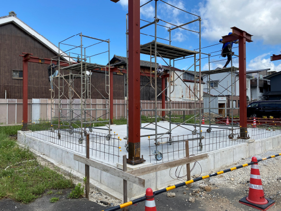 南丹園部き点局建設工事のうち局舎新築工事