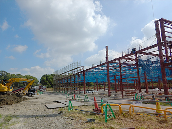 (仮称)鶴見緑地公園南第一駐車場AOD新築工事