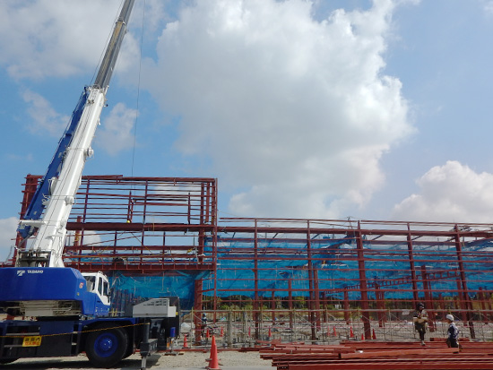 (仮称)鶴見緑地公園南第一駐車場AOD新築工事