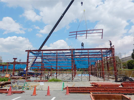 (仮称)鶴見緑地公園南第一駐車場AOD新築工事