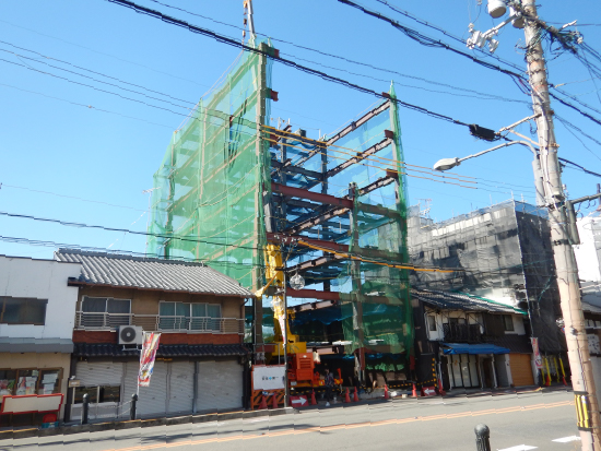 (仮称)上京区福島町トランクルーム新築工事