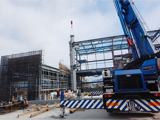 大和高田市ゴミ中継施設建設工事