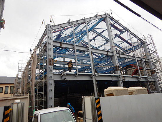 松田金属工業㈱スクリューハウス新築工事